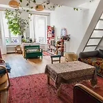 Bright Atypical Duplex In Menilmontant