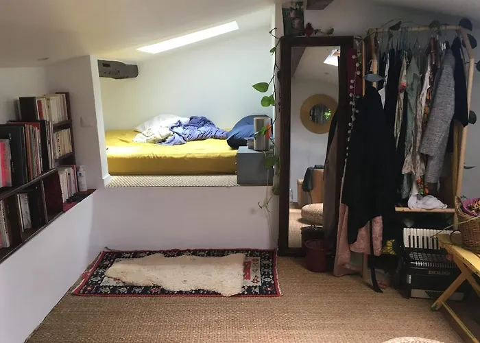 Bright Atypical Duplex In Menilmontant